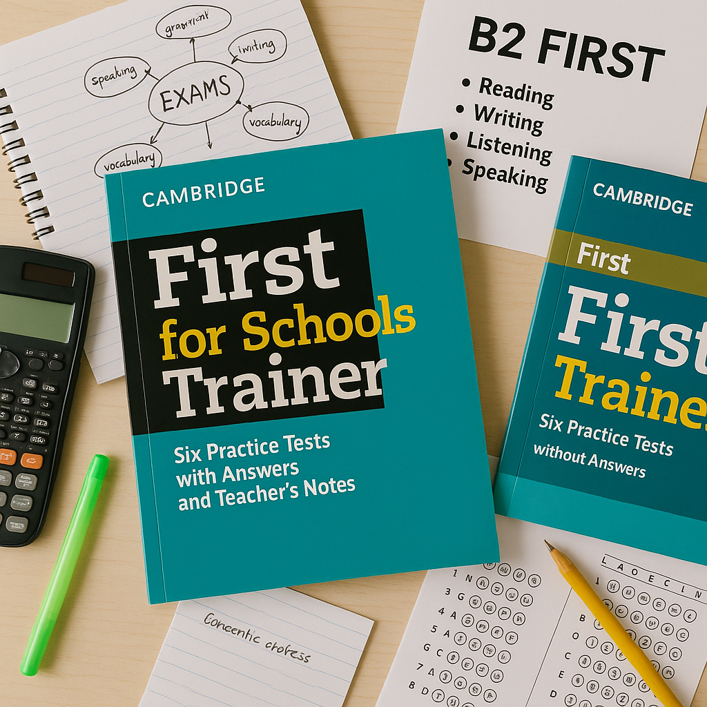 معرفی مجموعه کتاب First For Schools Trainer